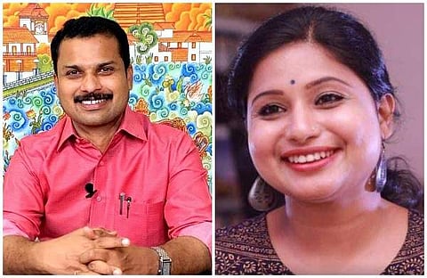 വി കെ പ്രശാന്ത്, വീണ എസ് നായര്‍/ഫെയ്‌സ്ബുക്ക്‌