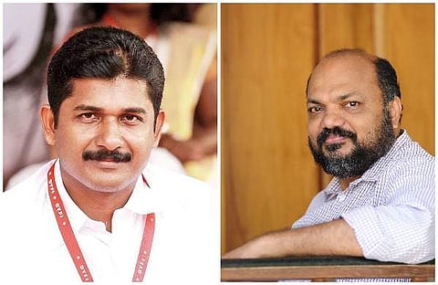 എം സ്വരാജ്, പി രാജീവ്‌