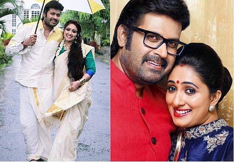 മനോജ് കെ ജയനും ആശയും/ ചിത്രം: ഫേസ്ബുക്ക്