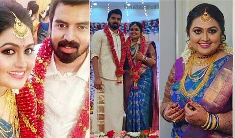 മീര മുരളീധരനും മനുശങ്കറും വിവാഹവേളയിൽ/ ഇൻസ്റ്റ​ഗ്രാം