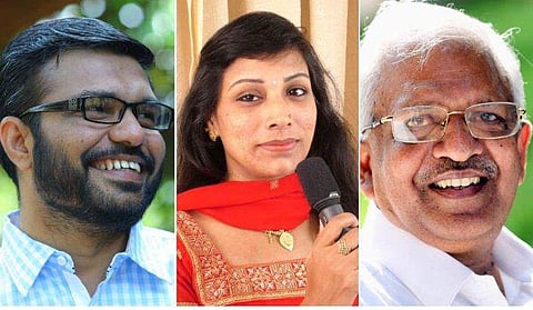 എം ബി രാജേഷ്, ദലീമ ജോജോ, പി ജയരാജന്‍ / ഫയല്‍