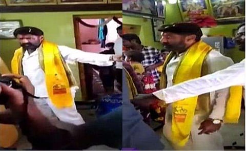 ബാലയ്യ വൈറൽ വിഡിയോയിൽ നിന്ന്