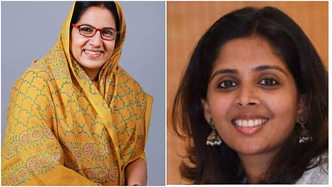 കാനത്തില്‍ ജമീല- ഷെല്‍ന നിഷാദ്‌ / ചിത്രം ഫെയ്‌സ്ബുക്ക്‌