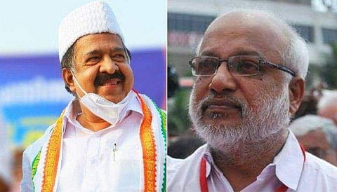 രമേശ് ചെന്നിത്തല, എം എ ബേബി / ഫയല്‍
