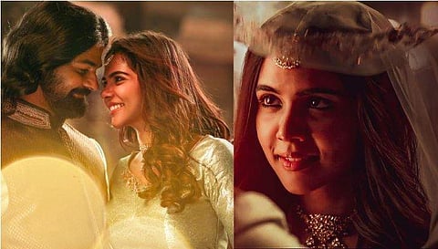 കണ്ണിലെന്റെ കണ്ണെറിഞ്ഞ് ​ഗാനത്തിൽ പ്രണവും കല്യാണിയും/ ഫേയ്സ്ബുക്ക്