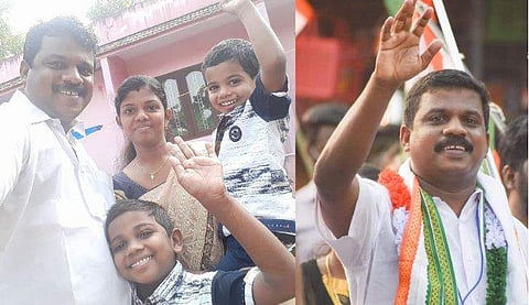 എംജി കണ്ണൻ കുടുംബത്തിനൊപ്പം/ ഫേയ്സ്ബുക്ക്