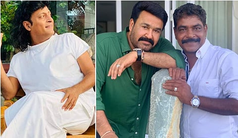ബോബി ചെമ്മണ്ണൂർ, മോഹൻലാലും ആന്റണി പെരുമ്പാവൂരും/ ഫേയ്സ്ബുക്ക്