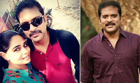 കൂട്ടിക്കൽ ജയചന്ദ്രൻ ഭാര്യ ബസന്തിയ്ക്കൊപ്പം/ ഫേയ്സ്ബുക്ക്