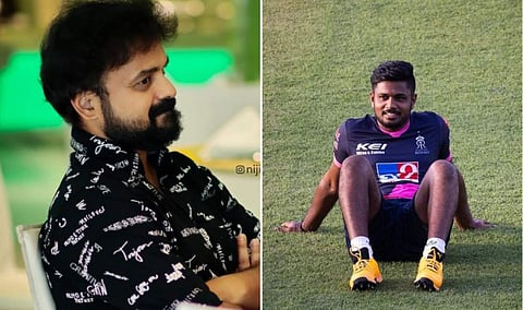 കുഞ്ചാക്കോ ബോബൻ, സഞ്ജു സാംസൺ/ ഇൻസ്റ്റ​ഗ്രാം