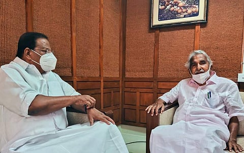 കെ സുധാകരന്‍ ഫെയ്‌സ്ബുക്കില്‍ പങ്കുവച്ച ചിത്രം