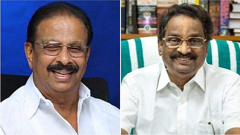 കെ സുധാകരൻ, എകെ ബാലൻ/ ഫയൽചിത്രം