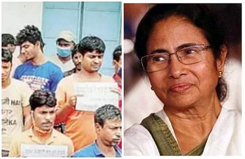 ബിജെപി പ്രവര്‍ത്തകരുടെ സമരം, മമത ബാനര്‍ജി