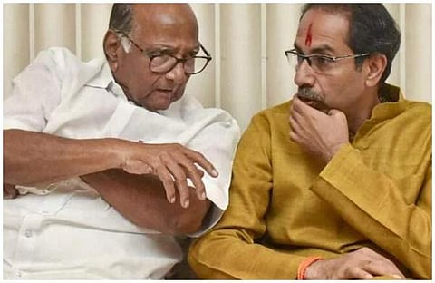 ഉദ്ദവ് താക്കറെ, ശരദ് പവാര്‍