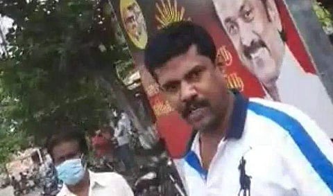 മാസ്‌ക് ധരിക്കാത്തത് ചോദ്യം ചെയ്ത ഉദ്യോഗസ്ഥന മര്‍ദ്ദിച്ച ഡിഎംകെ പ്രവര്‍ത്തകന്‍