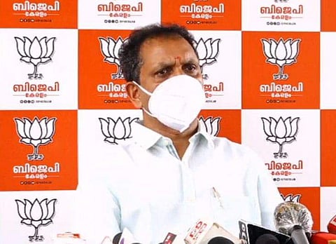 ബിജെപി സംസ്ഥാന അധ്യക്ഷന്‍ കെ സുരേന്ദ്രൻ