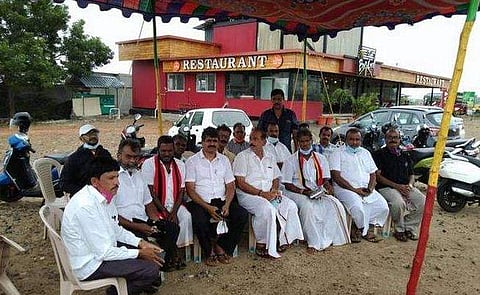 ഡിഎംഡികെ നടത്തിയ പ്രതിഷേധത്തില്‍ നിന്ന്/ട്വിറ്റര്‍