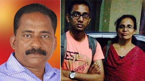 ടിപി ചന്ദ്രശേഖരന്‍, കെ കെ രമയും മകനും / ഫയല്‍