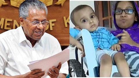 മുഖ്യമന്ത്രി പിണറായി വിജയന്‍, ഒന്നര വയസ്സുകാരന്‍ മുഹമ്മദ്‌