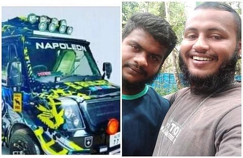 രൂപമാറ്റം വരുത്തിയ വാഹനം,അറസ്റ്റിലായ യൂട്യൂബര്‍മാര്‍