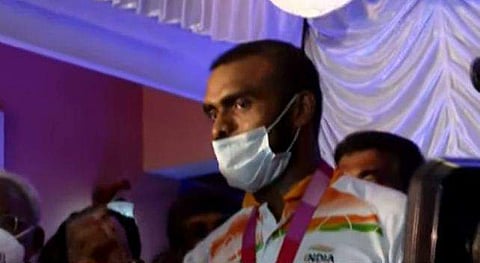 കേരളത്തിലെത്തിയ ശ്രീജേഷിന് ഗംഭീര സ്വീകരണം, ടെലിവിഷന്‍ ചിത്രം