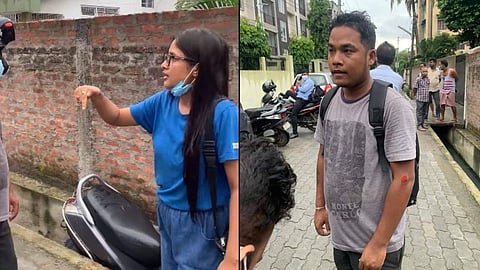 ലൈംഗികാതിക്രമം കാണിച്ച യുവാവിനെ കയ്യോടെ പിടികൂടി യുവതി, ഫെയ്‌സ്ബുക്ക് ചിത്രം