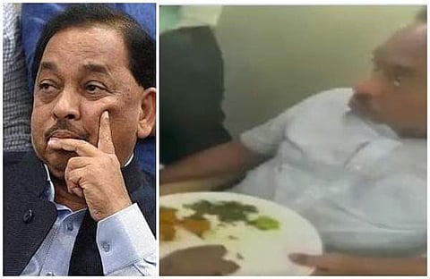 നാരായണ്‍ റാണെ, എഎന്‍ഐ പുറത്തുവിട്ട വീഡിയോയില്‍ നിന്ന്‌