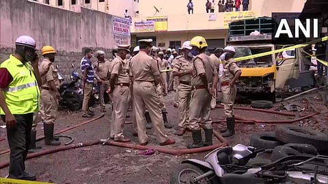 കര്‍ണാടകയില്‍ സ്‌ഫോടനം നടന്ന പടക്കനിര്‍മ്മാണശാല/ എഎന്‍ഐ ചിത്രം