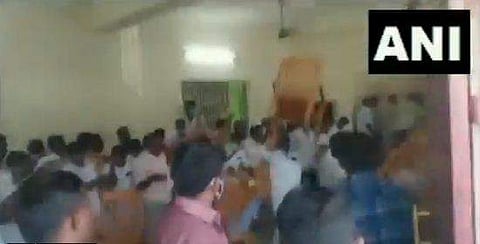 എഎന്‍ഐ വിഡിയോയില്‍ നിന്നുള്ള ദൃശ്യം