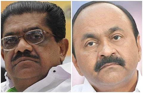 വി എം സുധീരന്‍, വി ഡി സതീശന്‍