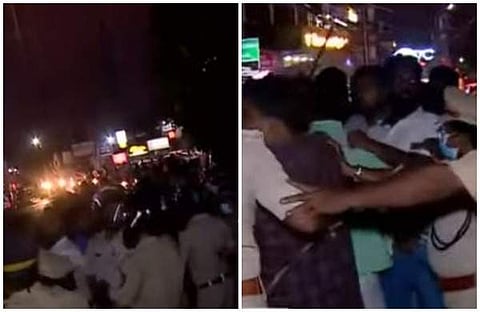 മലപ്പുറത്തെ സംഘര്‍ഷം/വീഡിയോ സ്‌ക്രീന്‍ഷോട്ട് 