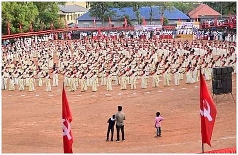 സിപിഎം മെഗാതിരുവാതിരയില്‍ നിന്ന്‌