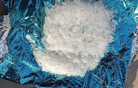 പിടികൂടിയ എംഡിഎംഎ