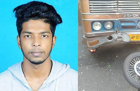 അജ്മല്‍ അഫ്ത്താര്‍, അപകട ദൃശ്യം