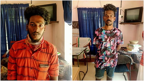 അറസ്റ്റിലായ യുവാക്കള്‍