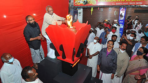 സിപിഎം ഇടുക്കി ജില്ലാ സമ്മേളനത്തിന് തുടക്കമായപ്പോള്‍/ഫെയ്‌സ്ബുക്ക്‌