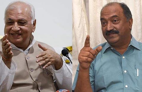 ഗവര്‍ണര്‍ ആരിഫ് മുഹമ്മദ് ഖാന്‍, മന്ത്രി കെഎന്‍ ബാലഗോപാല്‍/ഫയല്‍