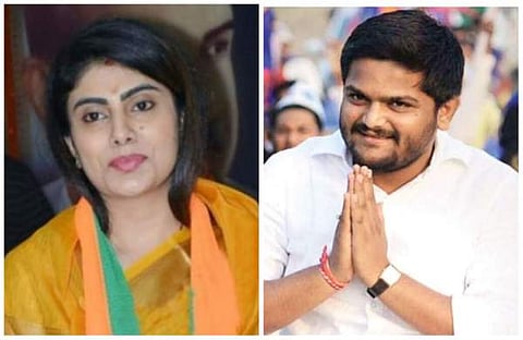 റിവാബ ജഡേജ, ഹാര്‍ദിക് പട്ടേല്‍