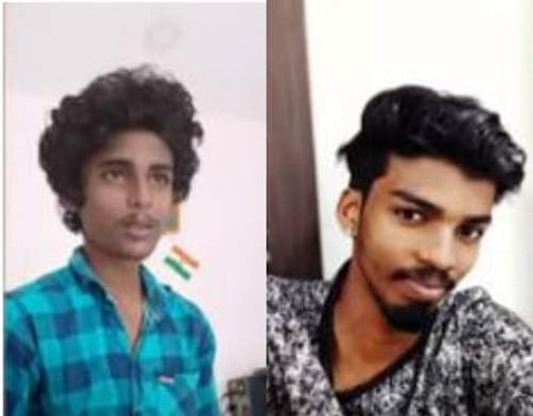 ബൈക്കപകടത്തില്‍ മരിച്ച യുവാക്കള്‍