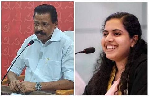 എംവി ഗോവിന്ദന്‍, ആര്യാ രാജേന്ദ്രന്‍