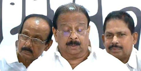 കെ സുധാകരന്‍ മാധ്യമങ്ങളോട്