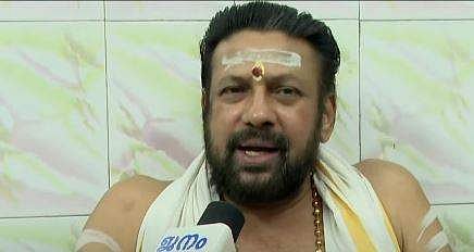 thantri kandaru rajeevaru hospitalized