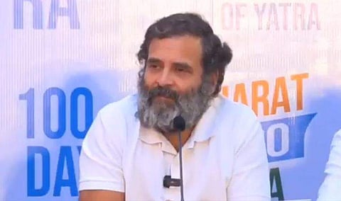 രാഹുല്‍ഗാന്ധി ജയ്പൂരില്‍ മാധ്യമങ്ങളെ കാണുന്നു/ ട്വിറ്റര്‍
