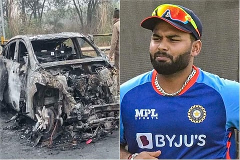 ഇന്ത്യന്‍ ക്രിക്കറ്റ് താരം ഋഷഭ് പന്തിന് വാഹനാപകടത്തില്‍ പരിക്കേറ്റു