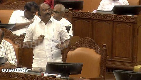 ധനമന്ത്രി ബാലഗോപാല്‍ നിയമസഭയില്‍ സംസാരിക്കുന്നു/ സഭ ടിവി