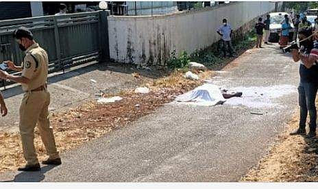 കണ്ണൂരില്‍ ബോംബേറില്‍ കൊല്ലപ്പെട്ട യുവാവ്; വിഡിയോ ദൃശ്യം