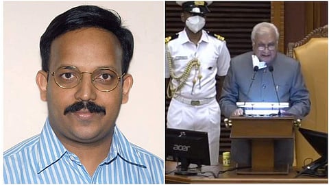 കെ ആർ ജ്യോതിലാൽ, ​ഗവർണർ ആരിഫ് മുഹമ്മദ് ഖാൻ