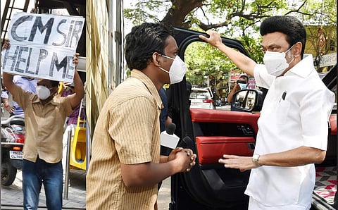 സ്റ്റാലിന്‍ ട്വിറ്ററില്‍ പങ്കുവച്ച ചിത്രം