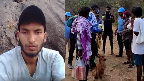 ബാബു, മലയില്‍ കുടുങ്ങിയ യുവാവിനായുള്ള രക്ഷാപ്രവര്‍ത്തനം