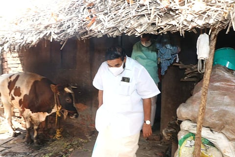 മന്ത്രി വിഎന്‍ വാസവന്‍ ഫെയ്‌സ്ബുക്കില്‍ പങ്കുവച്ച ചിത്രം