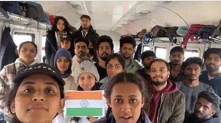 സുമിയില്‍ നിന്നുള്ള ഇന്ത്യന്‍ വിദ്യാര്‍ഥികള്‍/ ഫയൽ